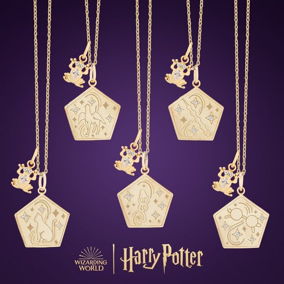 Professor Dumbledore necklace, 925 Sterling Silver Charmed Aroma Harry Potter - Picture 2 of 3